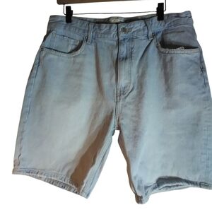 Pull & Bear Men's Light Blue Denim Jean Shorts Size 34 Streatwear